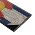Colorado Flag Dark Wood Galaxy Note 10 Skin